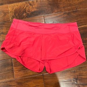 Lululemon pink Speed Up Short